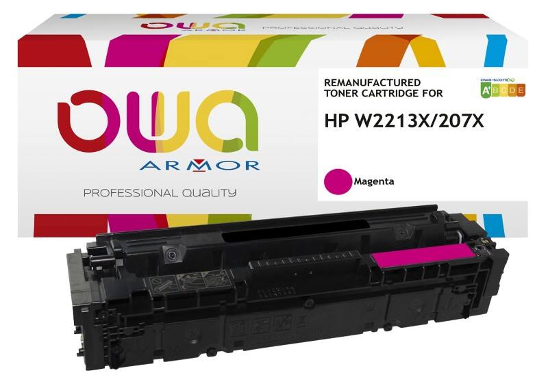 OWA 207X Compatible HP Toner Cartridge W2213X Magenta
