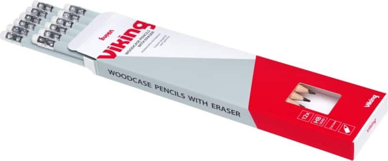 Viking Pencil HBPE HB Pack 12