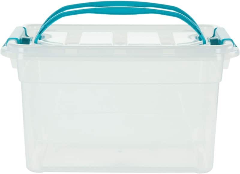 Whitefurze Whitefurze PP (Polypropylene) Storage Box 13 L Transparent 38 x 26 x 21 cm