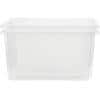 Whitefurze Stack&Store Storage Box 52 L Large Without Lid Transparent 59 x 40 x 29 cm