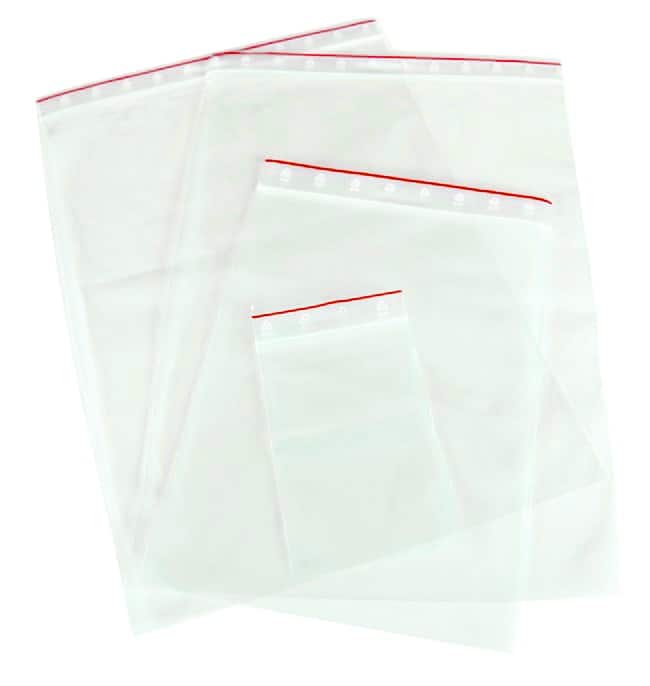 Grip Seal Bags Transparent 17.5 x 25 cm Pack of 100