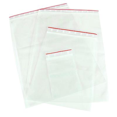 Grip Seal Bags Transparent 17.5 x 25 cm Pack of 100