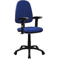 Nautilus Designs Office Chair Bcf/I300/Bl/Adt Fabric Blue Black