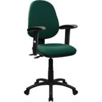 Nautilus Designs Office Chair Bcf/P505/Gn/Adt Fabric Green Black