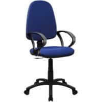 Nautilus Designs Office Chair Bcf/I300/Bl/A Fabric Blue Black