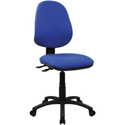 Nautilus Designs Office Chair Bcf/P505/Bl Fabric Blue Black | Viking ...