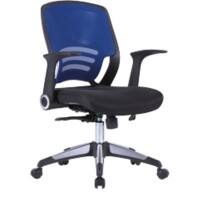 Nautilus Designs Office Chair Bcm/F560/Bl Mesh Blue Black