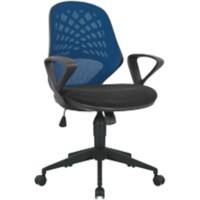 Nautilus Designs Office Chair Bcm/K116/Bl Mesh Blue Black