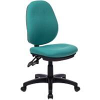 Nautilus Designs Office Chair Synchro Tilt Fabric Without armrest Green BCF/P606/GN 630 x 600 x 1,060 mm