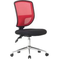 Nautilus Designs Office Chair Bcm/K512/Rd Mesh Red Chrome