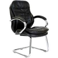 Nautilus Designs Cantilever Chair Dpa618Av/Lbk Non Height Adjustable Black Chrome
