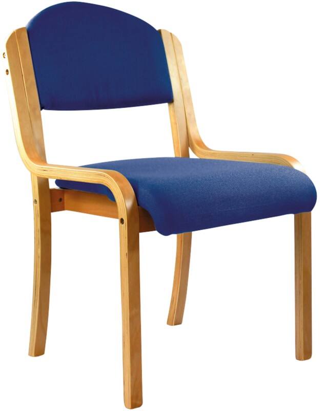 Nautilus Designs Conference Chair Fabric Without armrest Blue 110 kg 630 x 680 x 690 mm