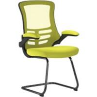 Nautilus Designs Cantilever Chair Mesh Green BCM/L1302V/GN 650 x 650 x 1,060 mm