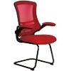 Nautilus Designs Cantilever Chair Bcm/L1302V/Rd Non Height Adjustable Red Black