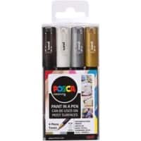 POSCA Paint Marker 153544850 Assorted Pack of 4