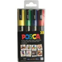 POSCA Paint Marker 153544133 Assorted Pack of 4