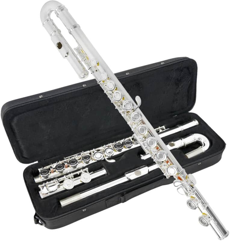 Montreux Sonata Student Curved Head Flute Silver