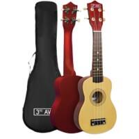 3rd Avenue Cutaway Acoustic Guitar Natural Set