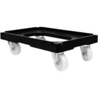 GPC Dolly 300000 kg Hardwood 40 cm Black