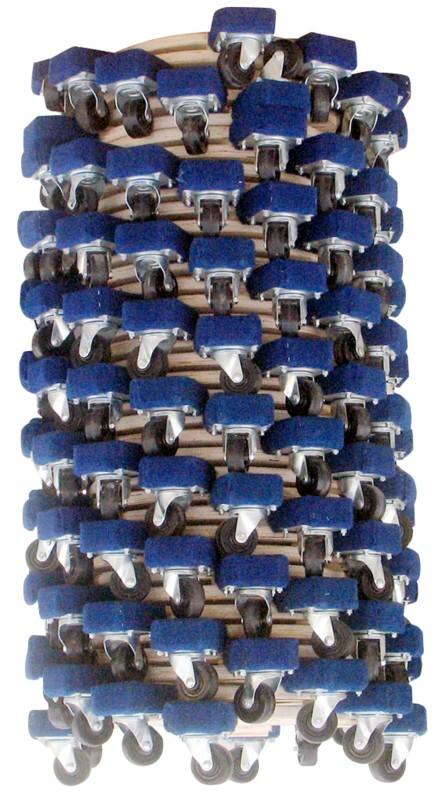 GPC Dolly 350000 kg Hardwood 70.5 cm Blue