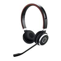 Jabra Evolve Evolve 65 SE MS Wireless Stereo Headset Over-the-head Noise Cancelling Black