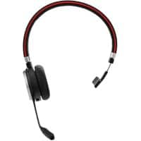 Jabra Evolve Wired & Wireless Headset Over-the-head Bluetooth With Bluetooth With Microphone Mono SE 65 Black