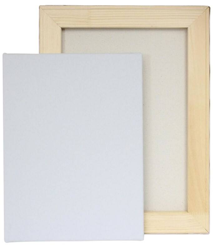 BOB ROSS Canvas BR60-4050 Grey 400 mm (W) X 400 mm (D) X 18 mm (H)