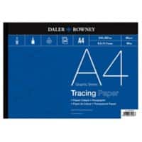 Daler-Rowney Pads 403550400 60 gsm A4 Clear 50 Sheets