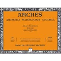 ARCHES 260 x 360 mm Watercolour Pad White 300 gsm 20 Sheets