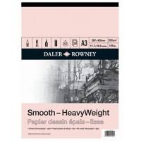 Daler-Rowney Pads 403040300 220 gsm A3 White 25 Sheets