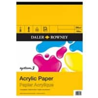 Daler-Rowney Pads 403600400 230 gsm A4 White 20 Sheets