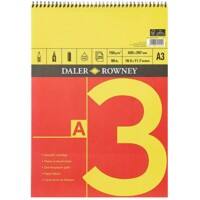 Daler-Rowney Pads 405010300 150 gsm A3 White 25 Sheets