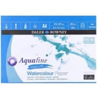 Daler-Rowney Pad 431235400 300 gsm A4 White 12 Sheets