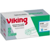 Viking 212X Compatible HP Toner Cartridge W2121X Cyan