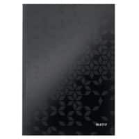 LEITZ Wow Notebook Ruled Paper Black