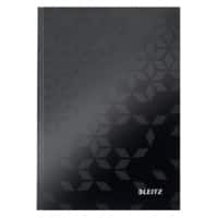 Leitz WOW Notebook A5 Ruled Hardback Black