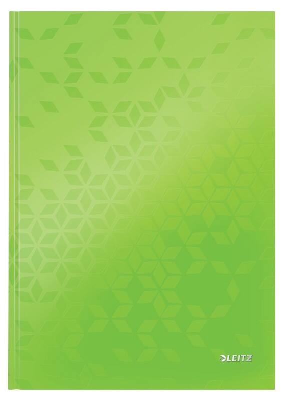 Leitz Wow Notebook A4 Ruled Green