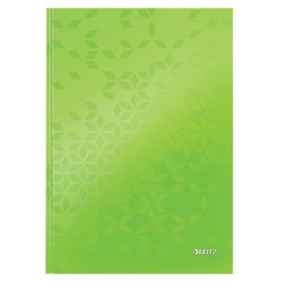 Leitz Wow Notebook A4 Ruled Green