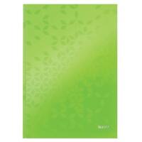 Leitz Wow Notebook A4 Ruled Green