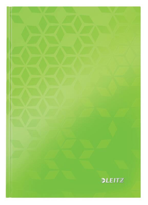 Leitz Wow Notebook A5 Ruled Hardback Green 80 Sheets
