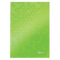 Leitz Wow Notebook A5 Ruled Hardback Green 80 Sheets