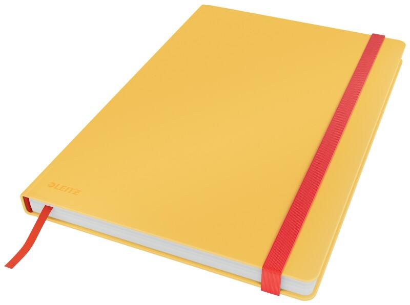 LEITZ Notebook B5 Ruled Paper Warm Yellow 80