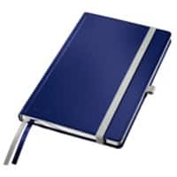 LEITZ Notebook A5 Ruled Paper Titan Blue Not perforated 80 Pages Pack of 5