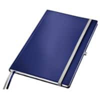 LEITZ Style Notebook A4 Ruled Paper Titan Blue Not perforated 80 Pages Pack of 5