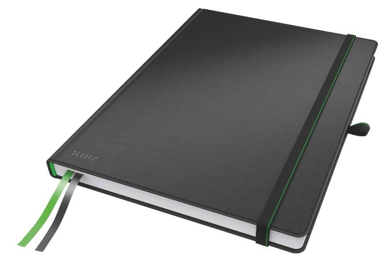 Leitz Complete Notebook A4 squared with hardcover 44710095 160 Pages 80 sheets Black