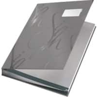 LEITZ Signature Book A4 Grey with 18 Card Dividers