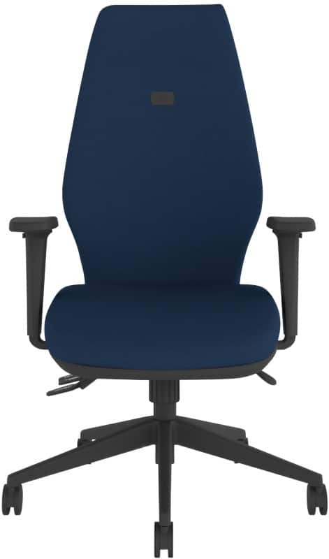 Energi-24 XHB Office Chair Permanent Contact Fabric 2D Armrest Blue 150 kg IT550/AA2D/BE