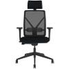 Energi-24 Office Chair Synchro Tilt Mesh 2D Armrest Black 150 kg YT202/HR/BK
