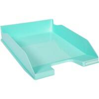 Exacompta Combo Midi Letter Tray 113263D A4+ PS (Polystyrene) Pastel Green 255mm x 346mm