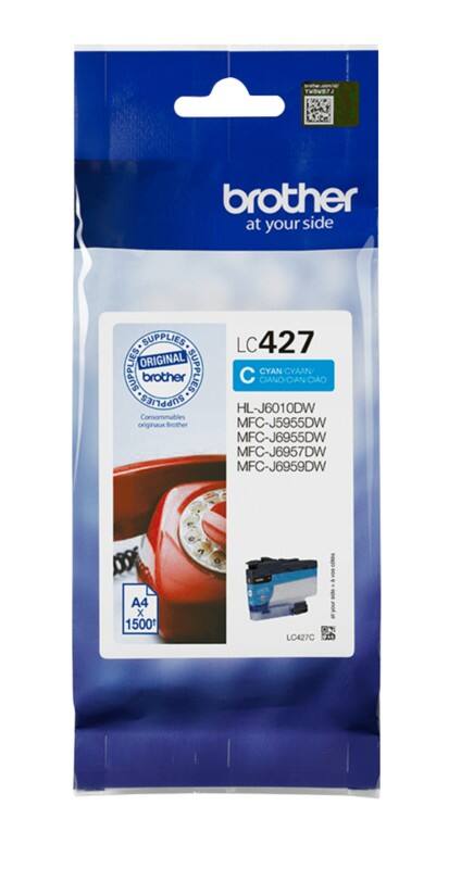 Brother LC427C Original Ink Cartridge Cyan